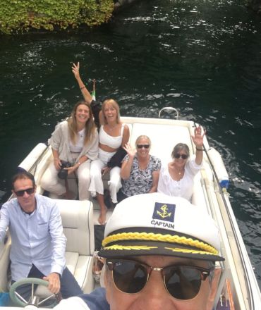 Shared sightseeing boat tour on Lake Como